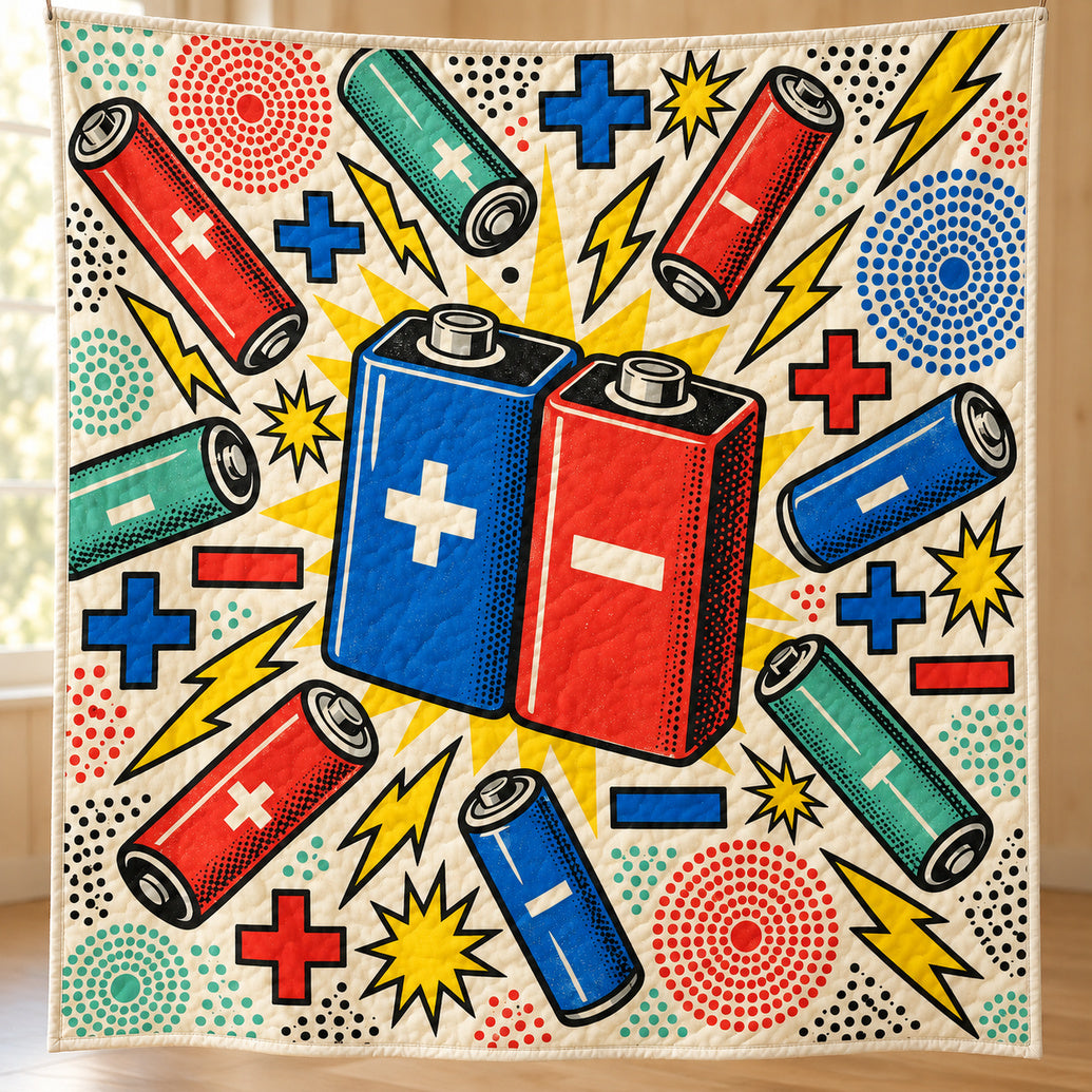 Power Cell Star Parade Quilt Blanket