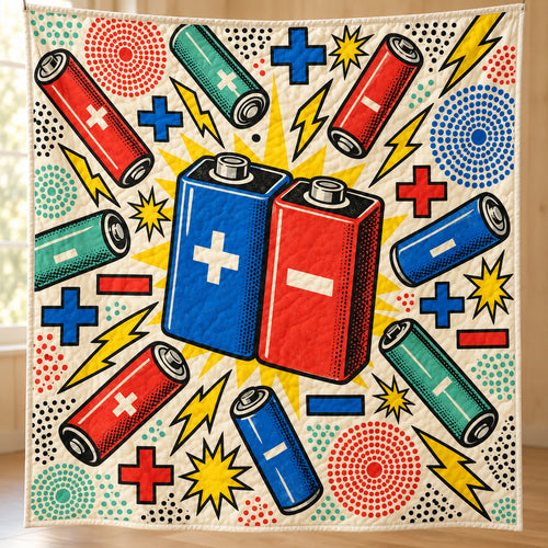 Power Cell Star Parade Quilt Blanket