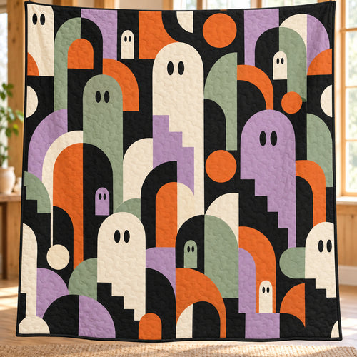 Blockwork Boo Parade Quilt Blanket