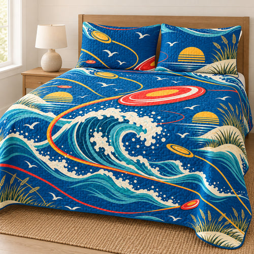 Saltwind Disc Arcs Bedding Set