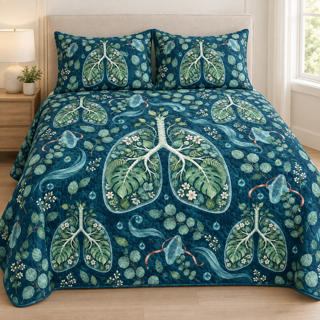 Breathe Wild Botanical Lungs Bedding Set