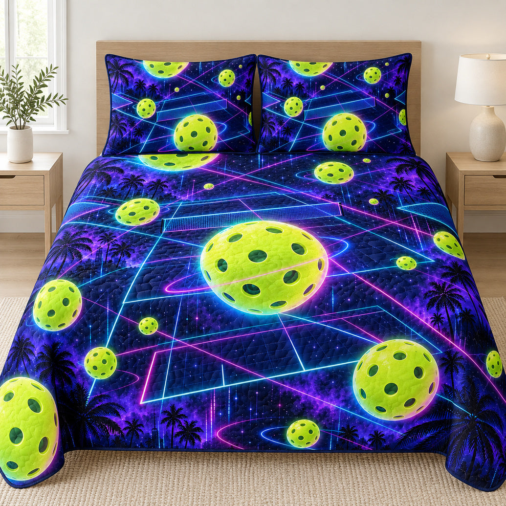 Afterglow Dink Grid Bedding Set