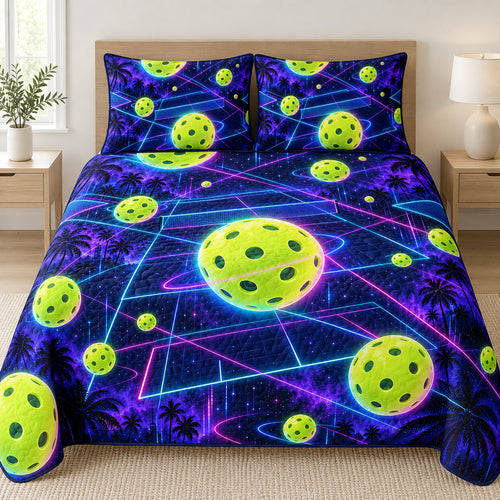 Afterglow Dink Grid Bedding Set
