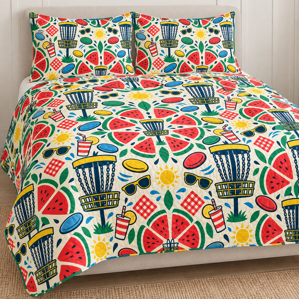 Watermelon Basket Social Bedding Set
