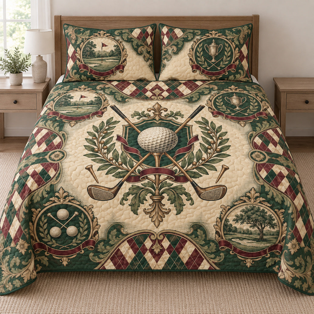 Hickory Crest Fairway Bedding Set