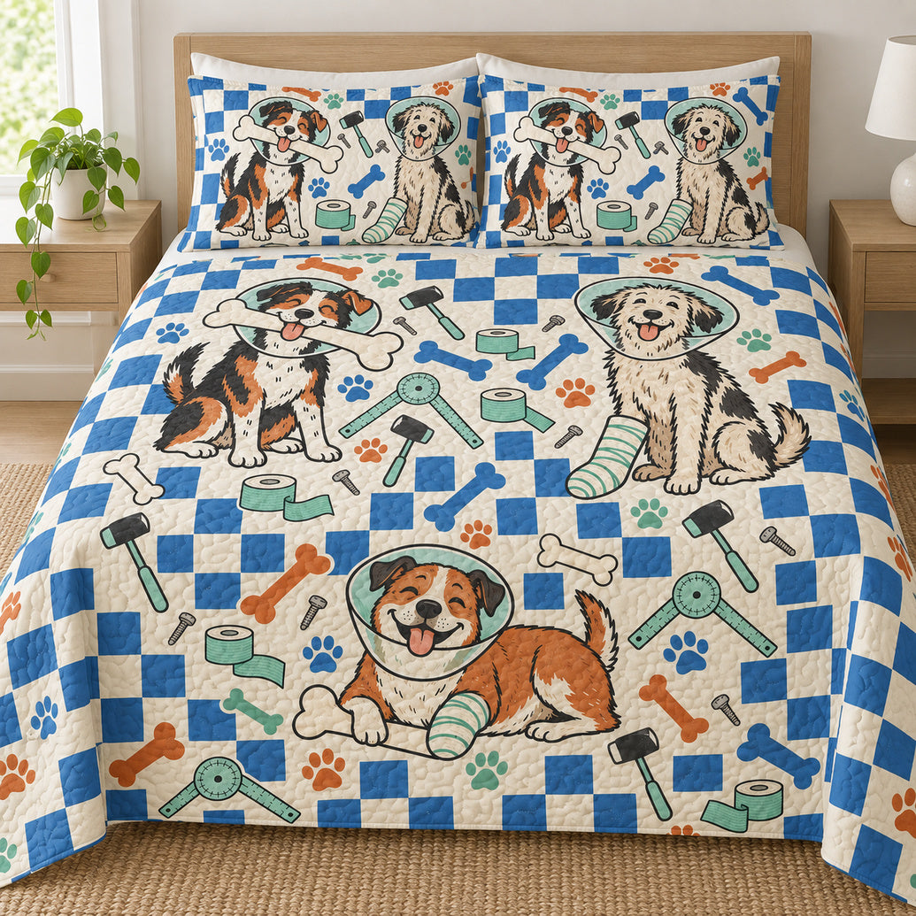 Bone Yard Good Dog Ortho Club Bedding Set