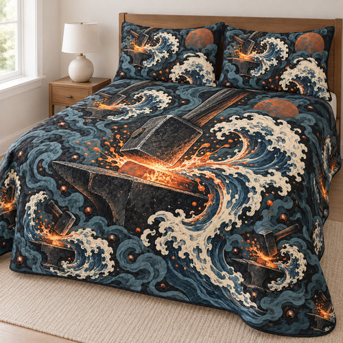 Hammerwave Foundry Tide Bedding Set
