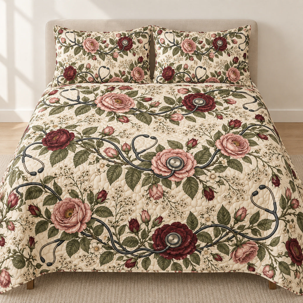 Rosevine Rounds Bedding Set
