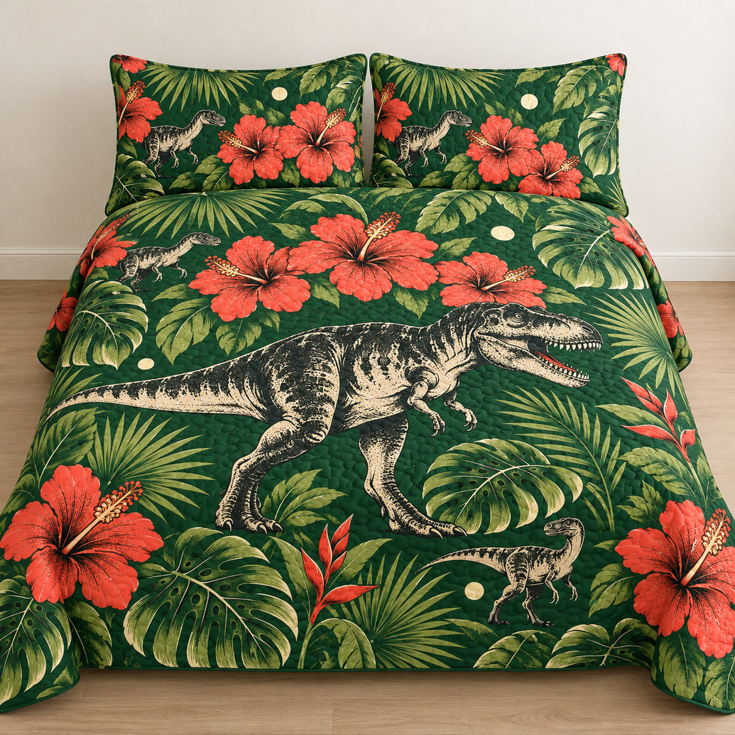 Hibiscus Trail Tyrants Bedding Set