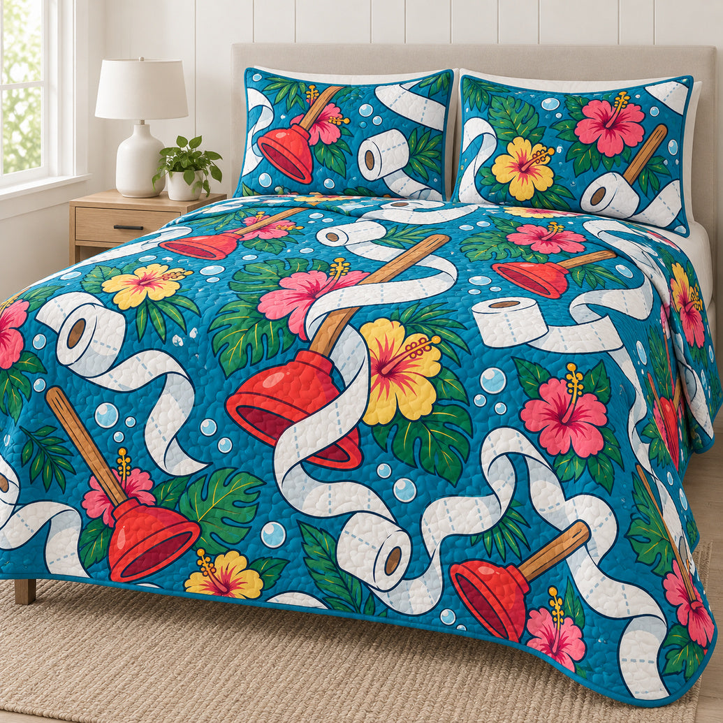 Plunge Into Paradise Bedding Set