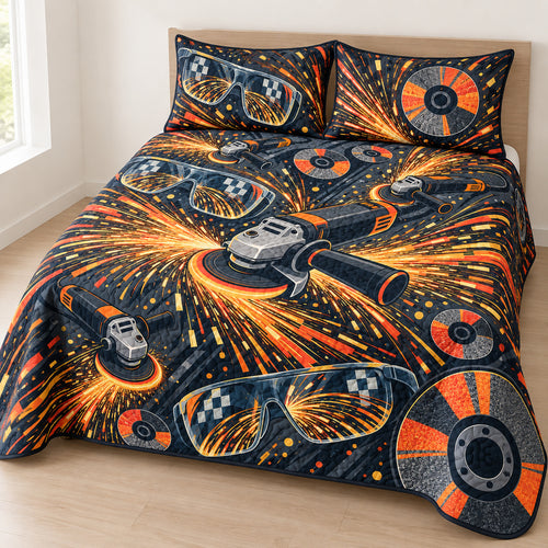 Amber Spark Rally Bedding Set