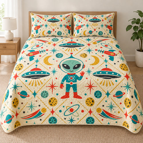 Atomic Moon Motel Bedding Set