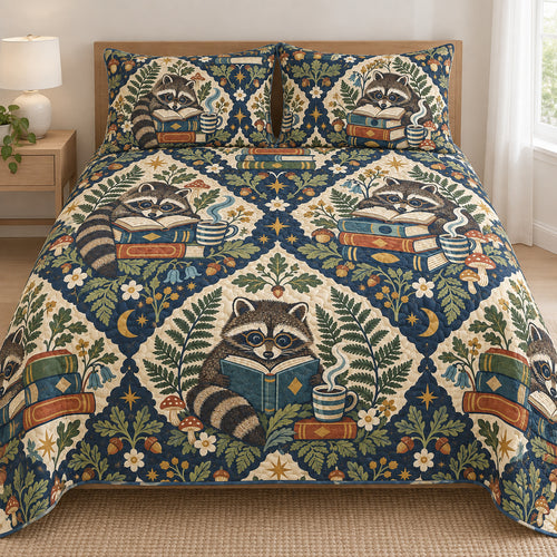 Moonlight Margin Readers Bedding Set
