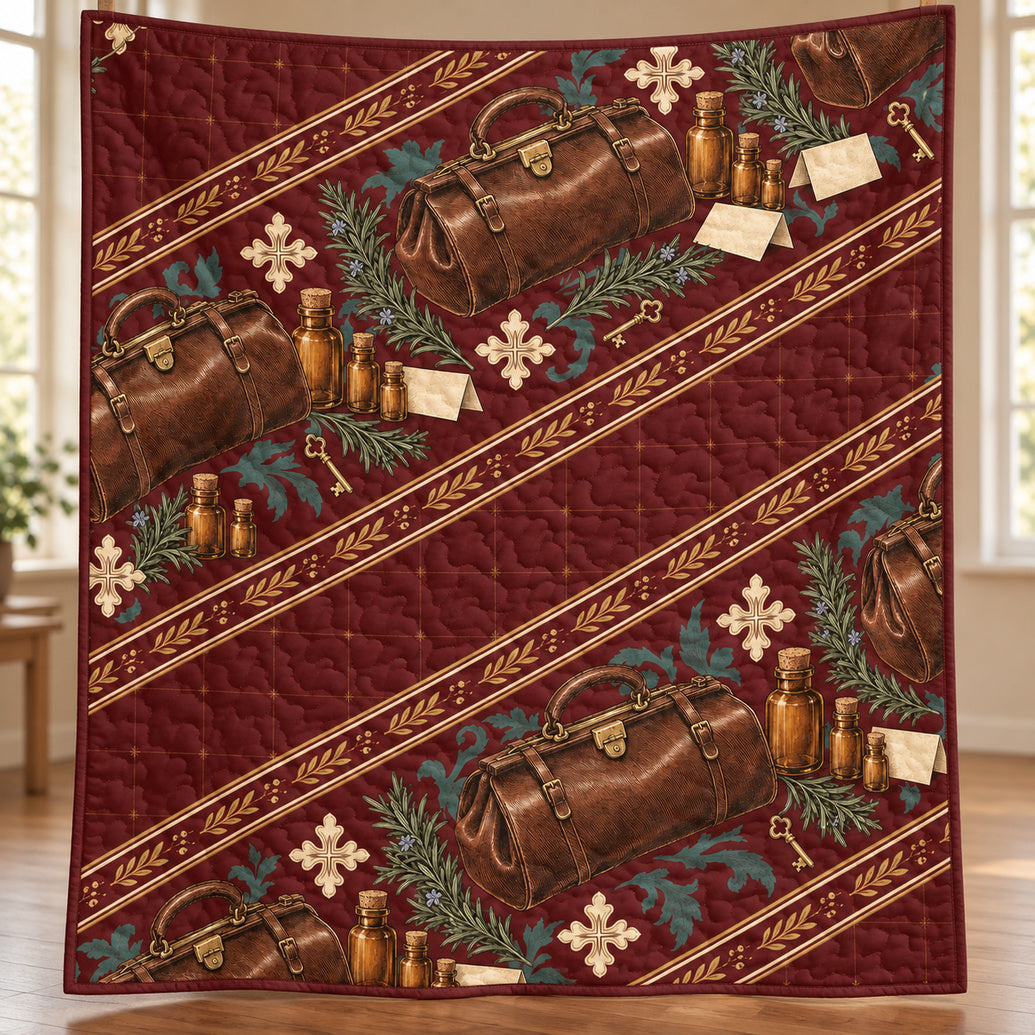 Rosemary Satchel Archive Quilt Blanket