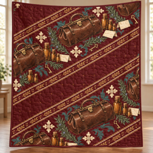 Rosemary Satchel Archive Quilt Blanket