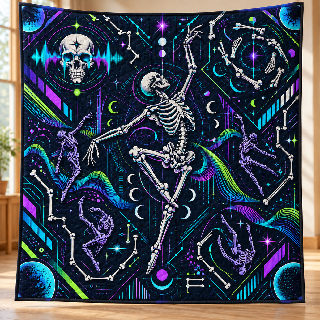 Bonewave Terminal Quilt Blanket