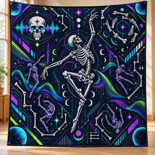 Bonewave Terminal Quilt Blanket