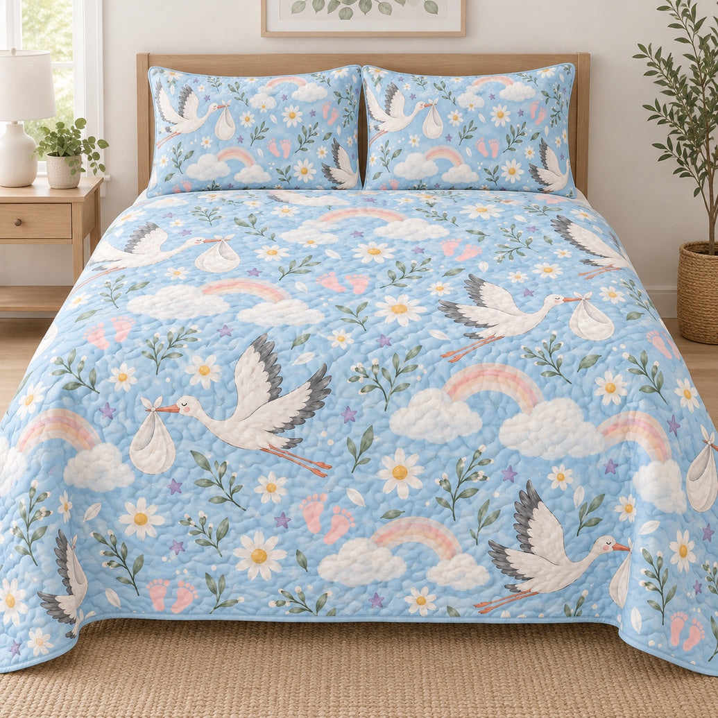 Little Steps Sky Garden Bedding Set