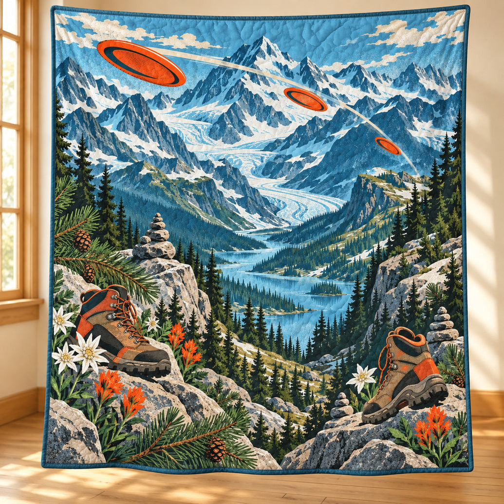 Alpine Arc Expedition Quilt Blanket