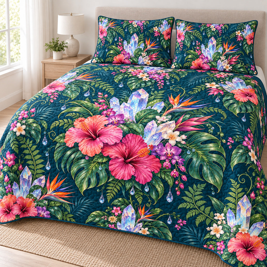 Prismatic Rainforest Reliquary Bedroom Bedding Set