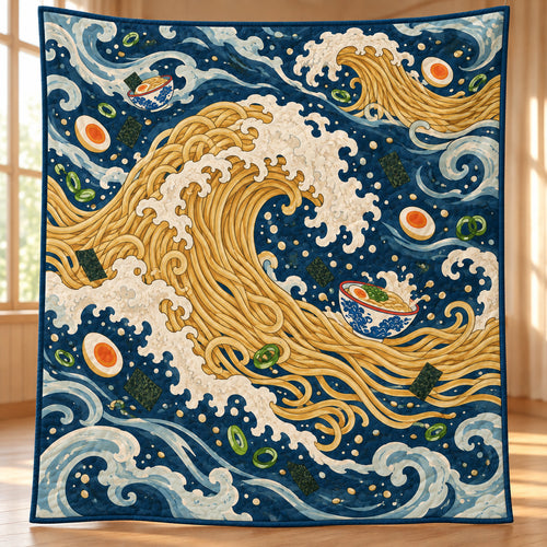 Noodle Breaker Bay Quilt Blanket