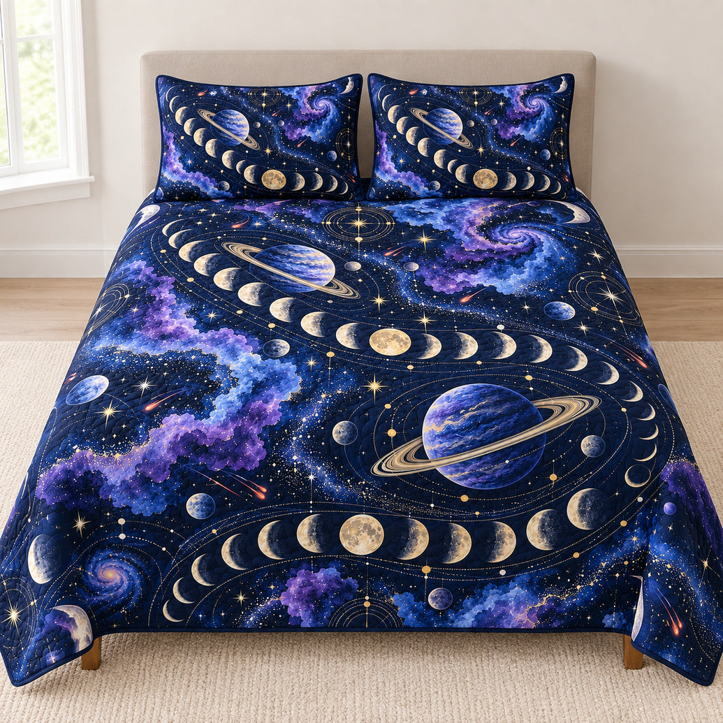 Lunar Ribbon Observatory Bedding Set