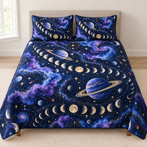 Lunar Ribbon Observatory Bedding Set