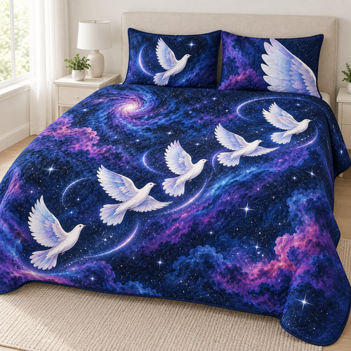 Aurora Dove Passage Bedding Set