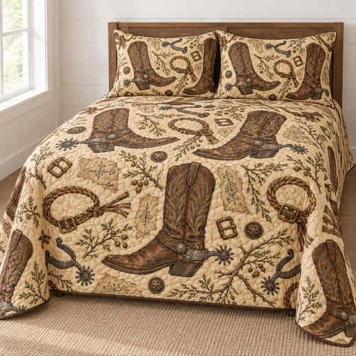 Saddle Room Patina Bedding Set