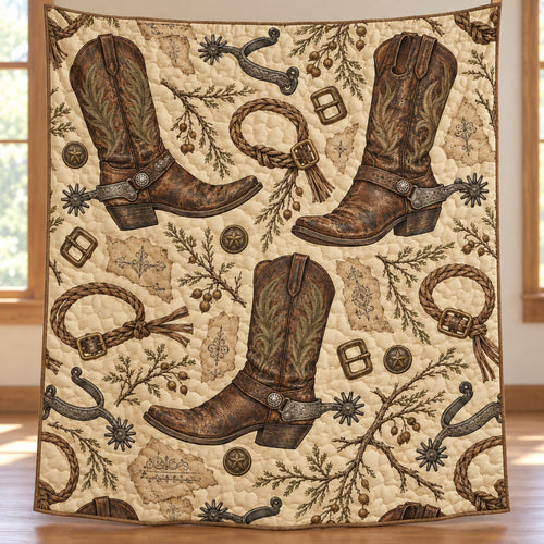 Saddle Room Patina Quilt Blanket