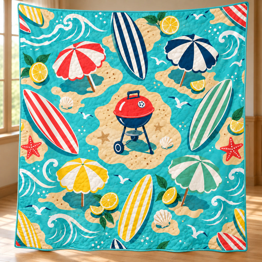 Sandbar Grill Rally Quilt Blanket