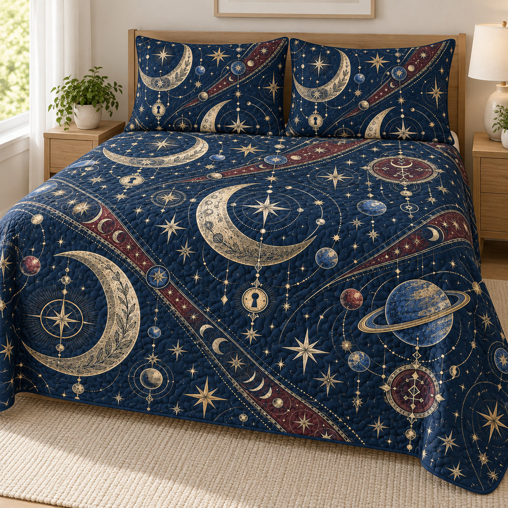 Astral Reliquary Procession Bedding Set
