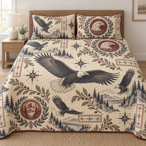 Archivist Eagle Ledger Bedding Set