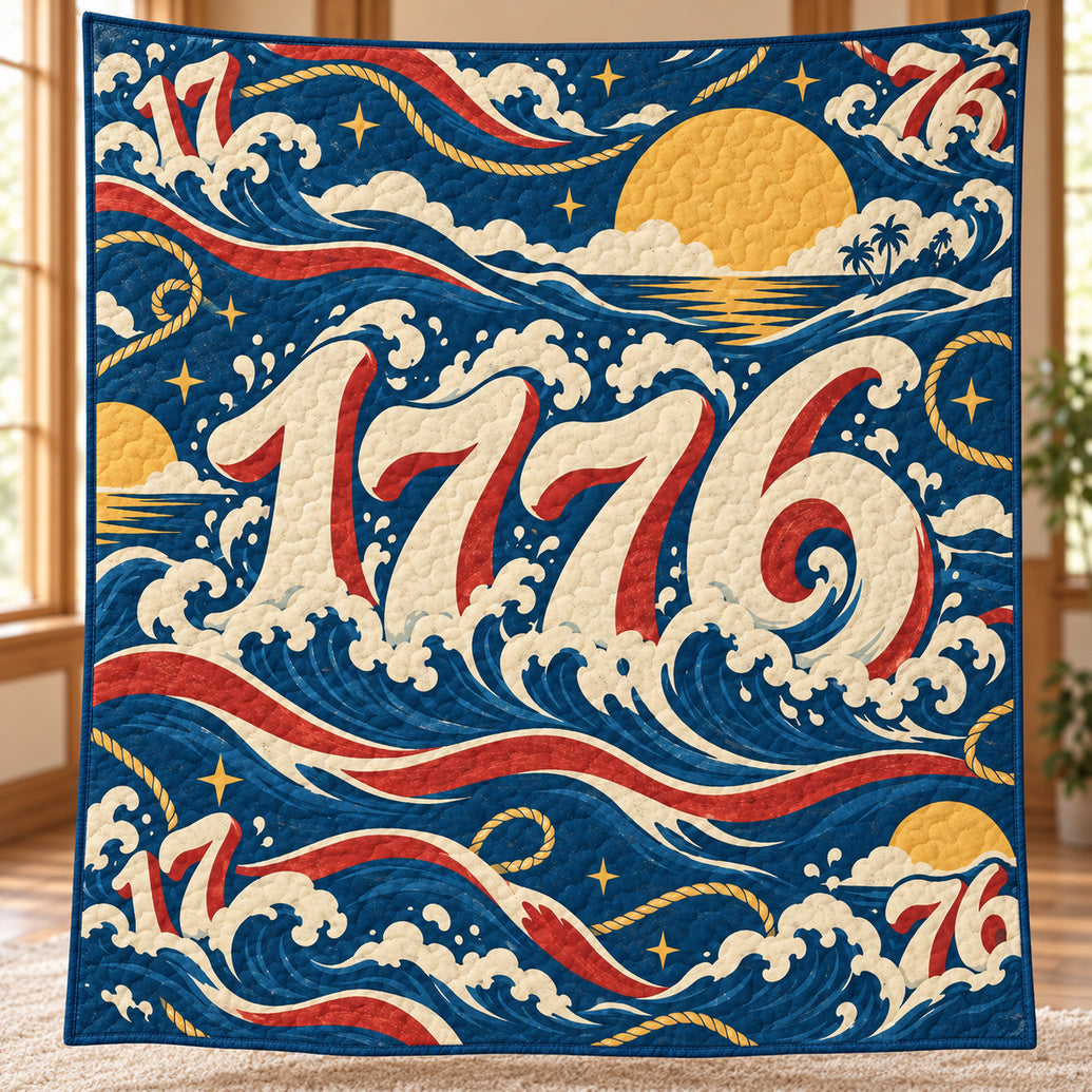 Seventeen Seventy-Six Swell Quilt Blanket