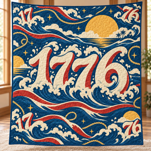 Seventeen Seventy-Six Swell Quilt Blanket