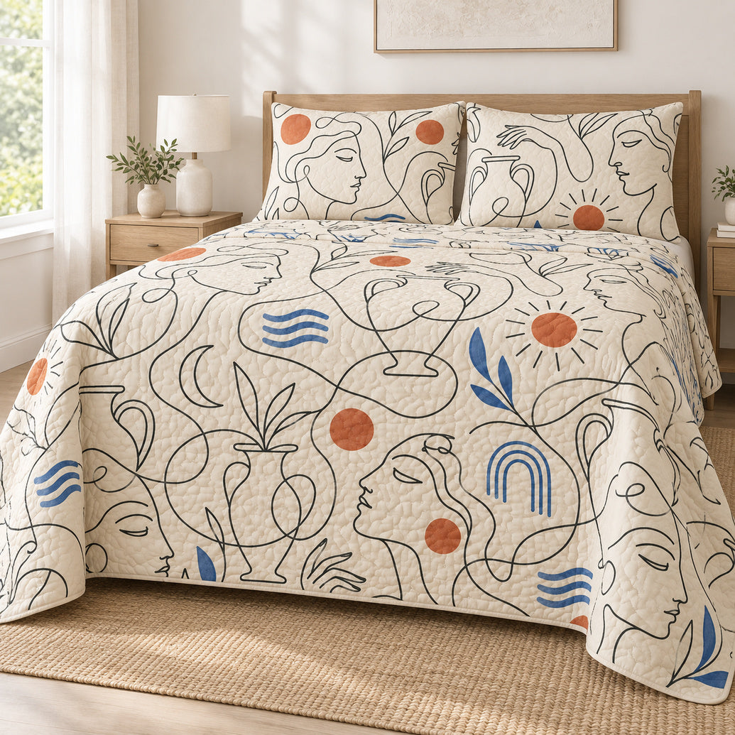 Contour Atelier Faces Bedding Set