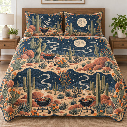 Saguaro Smoke Supper Bedding Set