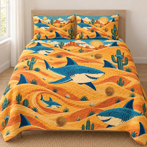 Desert Fin Mirage Bedding Set