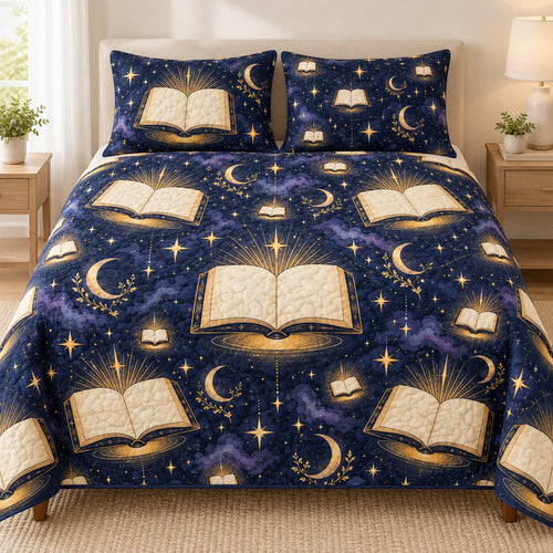 Lantern Scripture Constellation Bedding Set