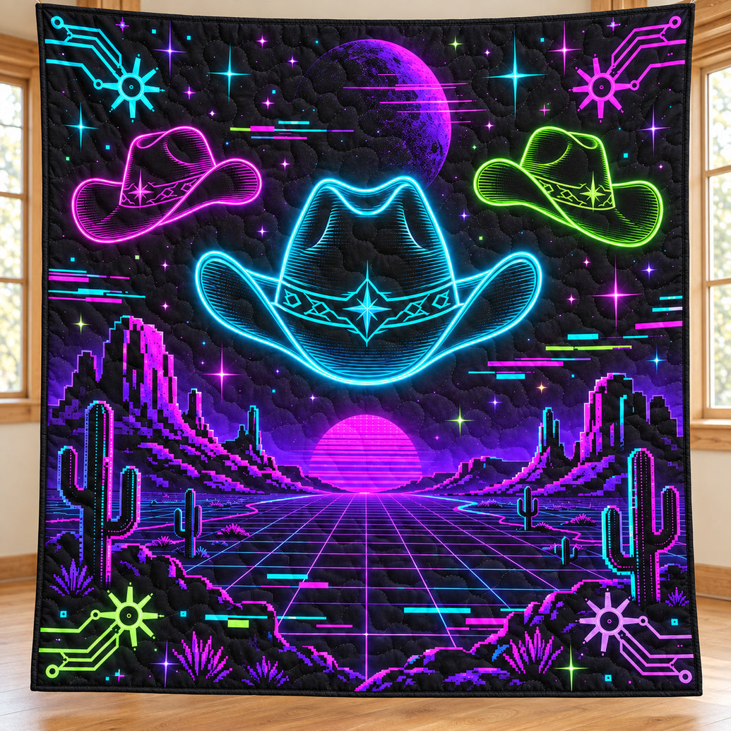 Gridline Stetson Quilt Blanket