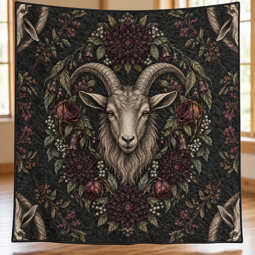 Nocturne Goatgarden Quilt Blanket