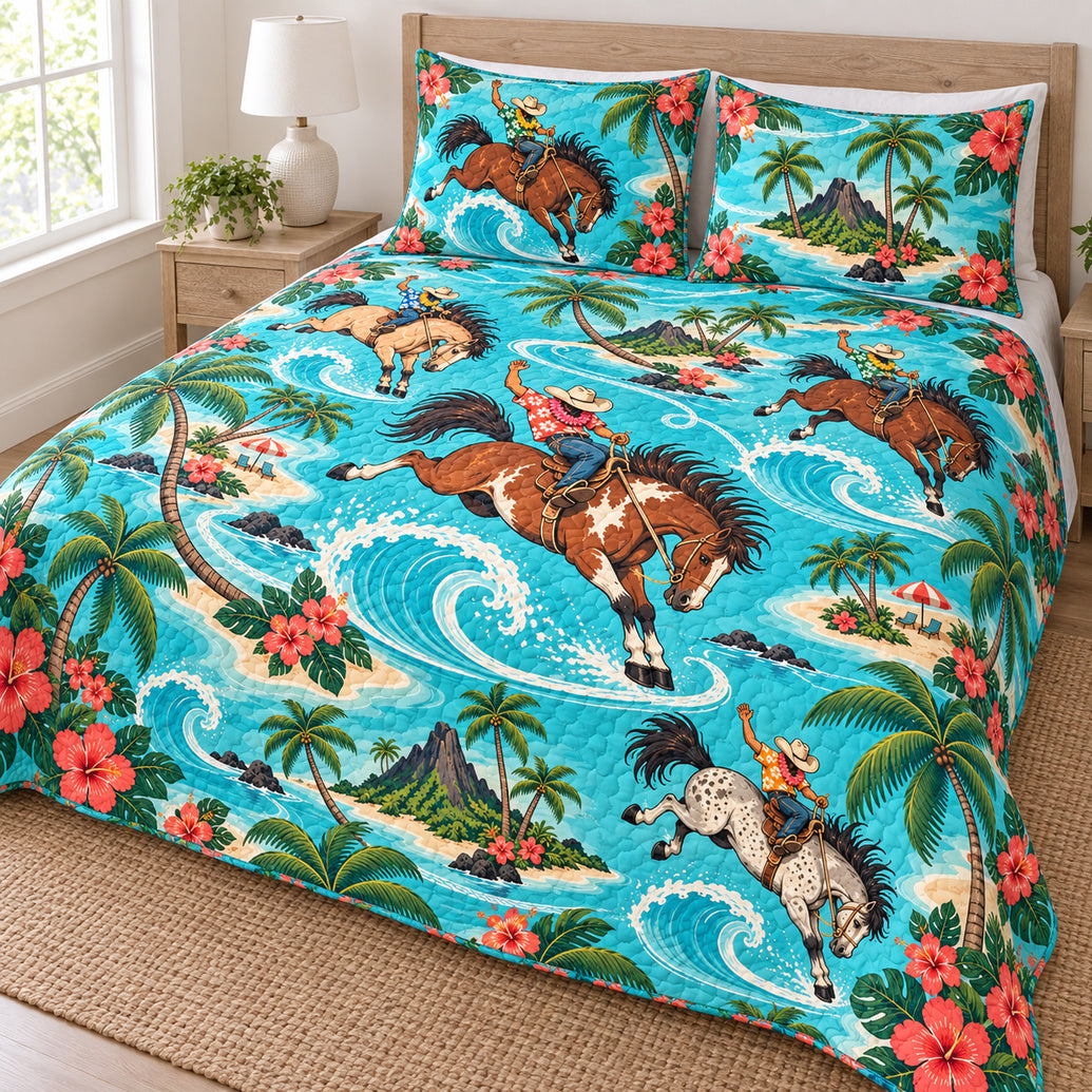 Bronco Island Detour Bedding Set