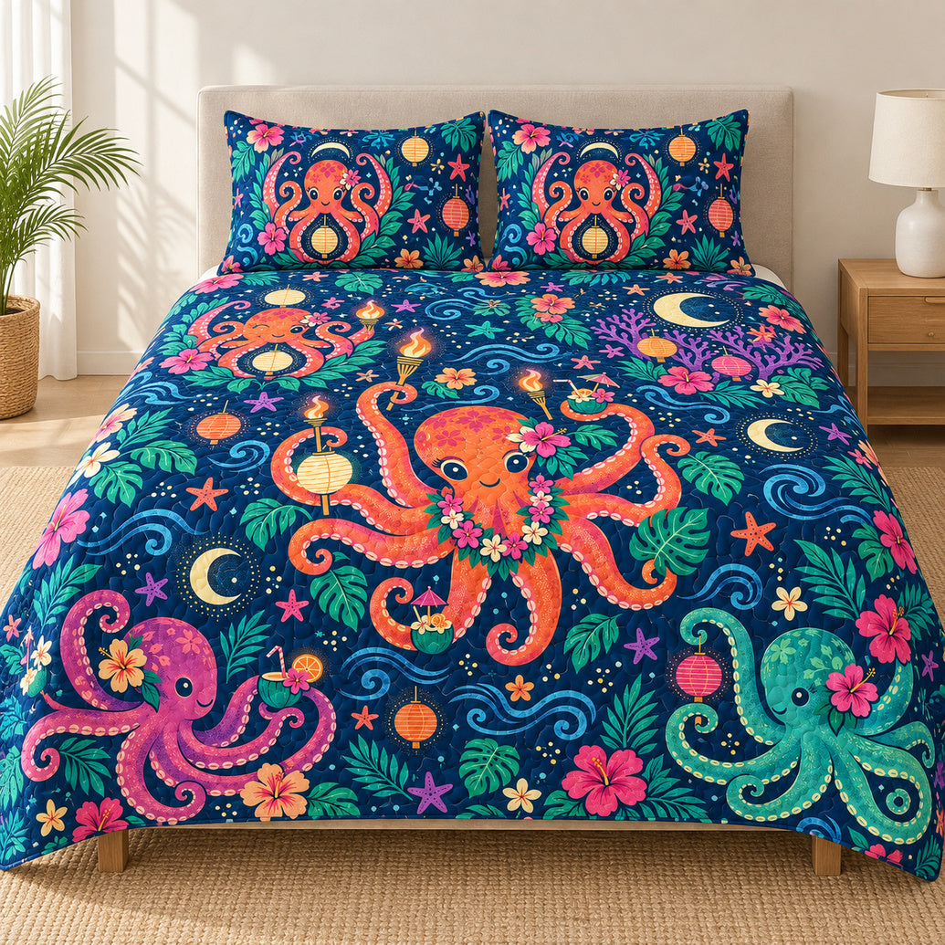 Eight Arms After Dark Bedding Set