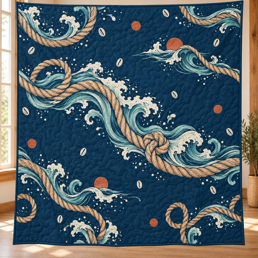 Ropebreak Tide Quilt Blanket