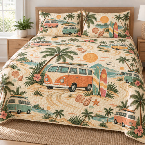 Sunset Surf Van Caravan Bedding Set