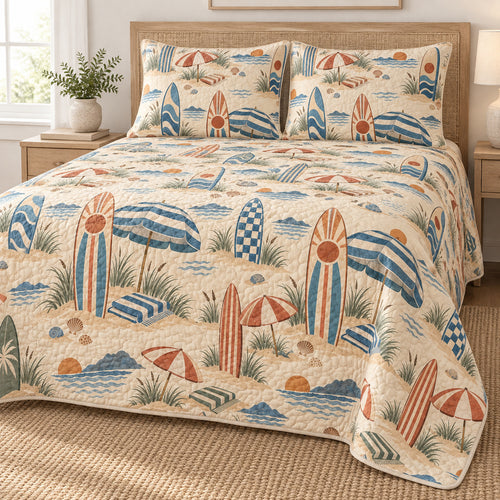 Quiet Shore Board Stand Bedding Set