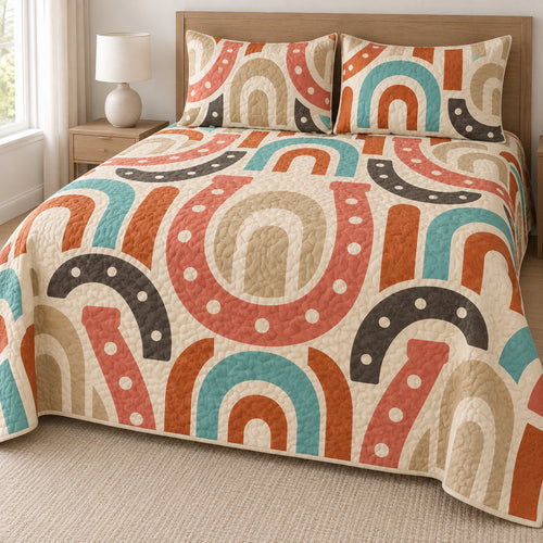 Horseshoe Colorfield Bedding Set