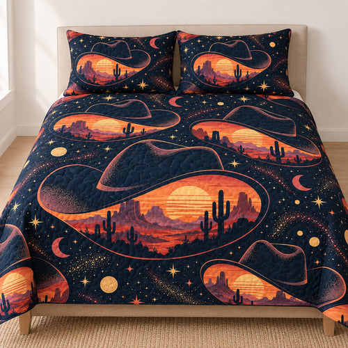 Mesa Hat Afterglow Bedding Set