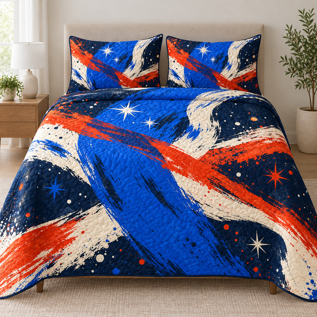 Brushstroke Union Drift Bedding Set