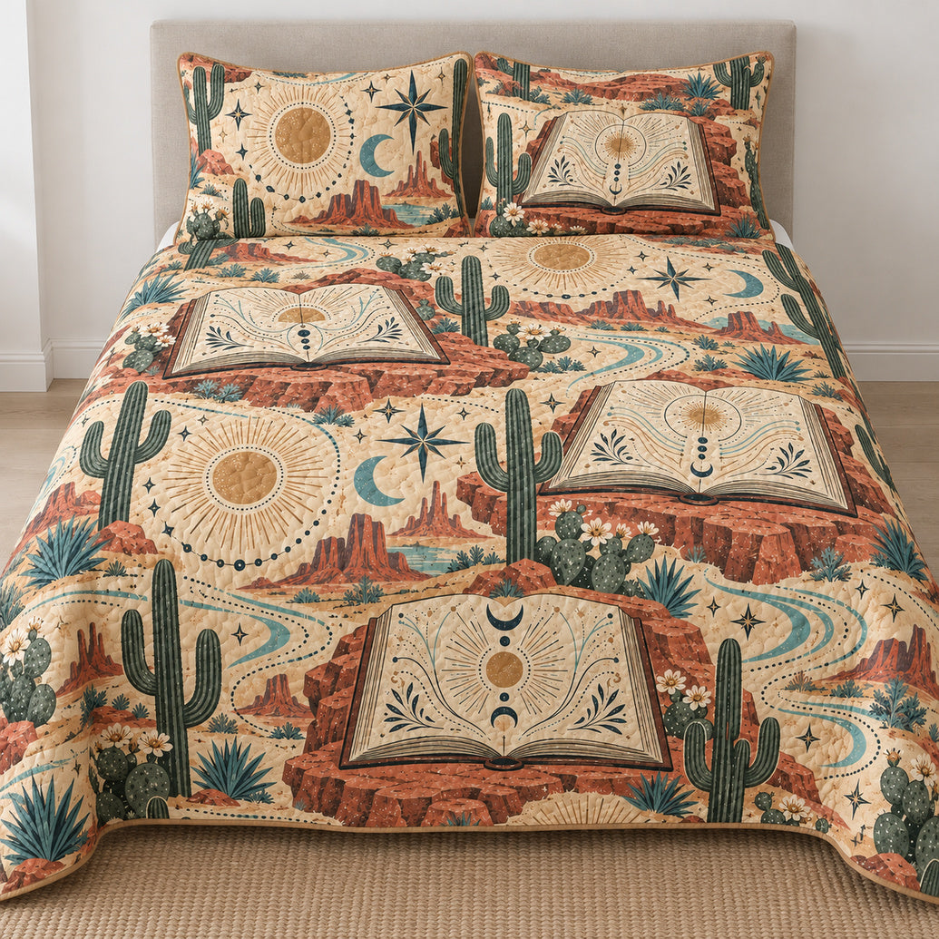 Desert Scripture Sundial Bedding Set